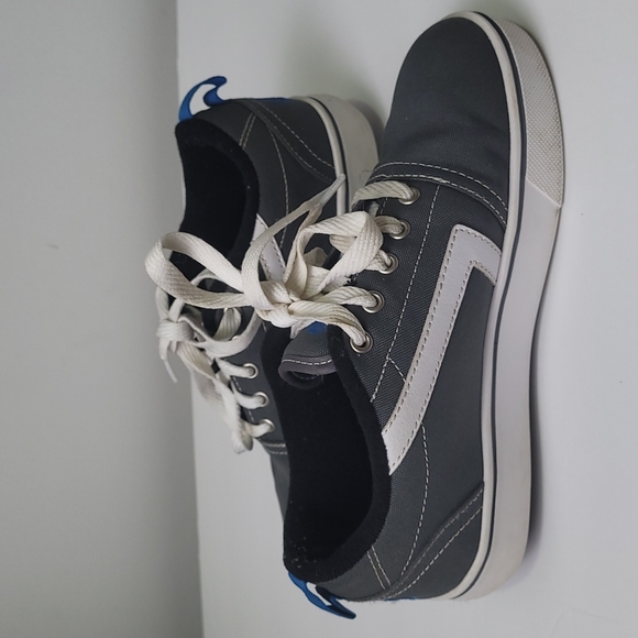 HEELYS GR8 PRO HE 100218 SKATE SNEAKERS GRAY CANVAS SIZE Y TH 5 - Picture 5 of 12